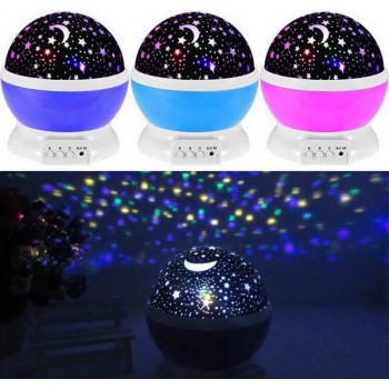 Ночник-проектор звездного неба вращающийся "Star master"