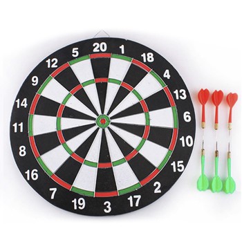 Комплект для игры в дартс подарочный (6 дротиков)