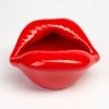 Пепельница «Губы» красная