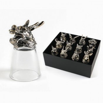 Набор рюмок-перевёртышей  на 12 персон