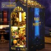 Интерьерный конструктор Книжный румбокс Magic market с подсветкой